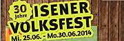 30. Isener Volksfest 25.06.-30.06.2014
